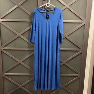 Blue Maxi Dress